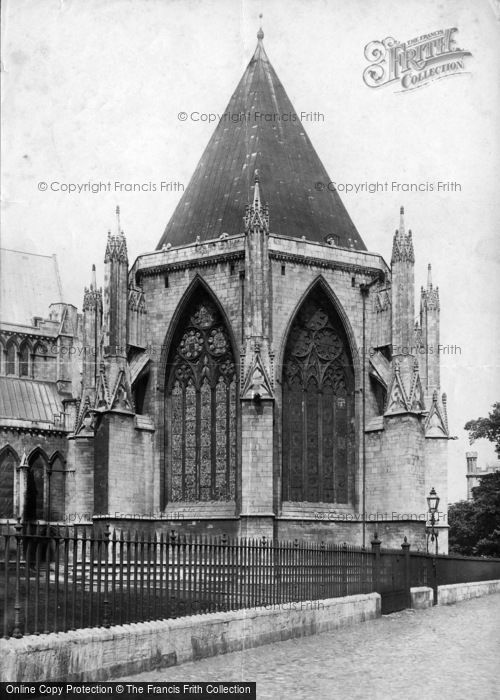 Photo of York, Minster, Chapter House 1891