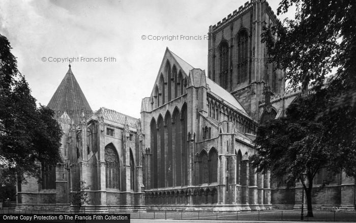Photo of York, Minster, Chapter House And North Side 1921