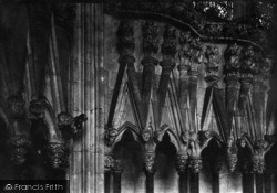 Minster, Chapter House Carvings 1913, York