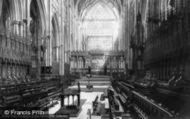 Minster, Choir East 1886, York