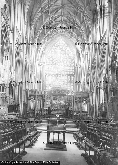 Photo of York, Minster, Choir East 1886