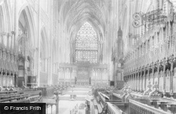 Minster, Choir East 1893, York