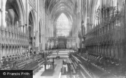 Minster, Choir East 1911, York
