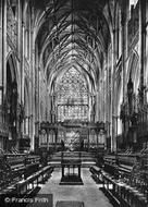 Minster, Choir East c.1885, York