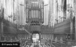 Minster, Choir West 1886, York