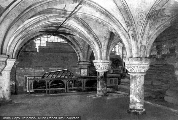 Photo of York, Minster, Crypt 1909