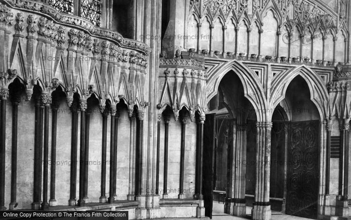 Photo of York, Minster, Door Of Chapter House c.1885