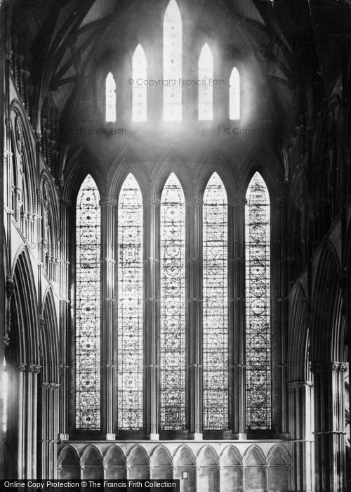 Photo of York, Minster, Five Sisters' Window c.1866
