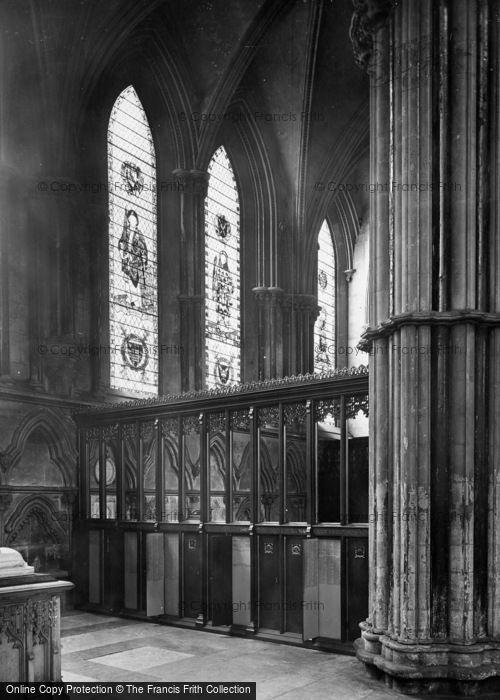Photo of York, Minster, Five Sisters (Women Of The Empire) Memorial Screen 1925
