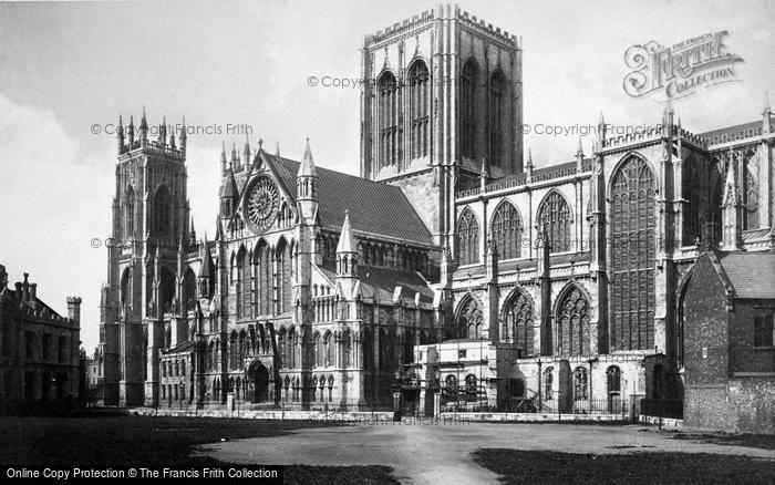 Photo of York, Minster From South c.1880