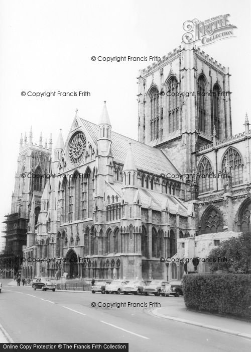 Photo of York, Minster From The South c.1960