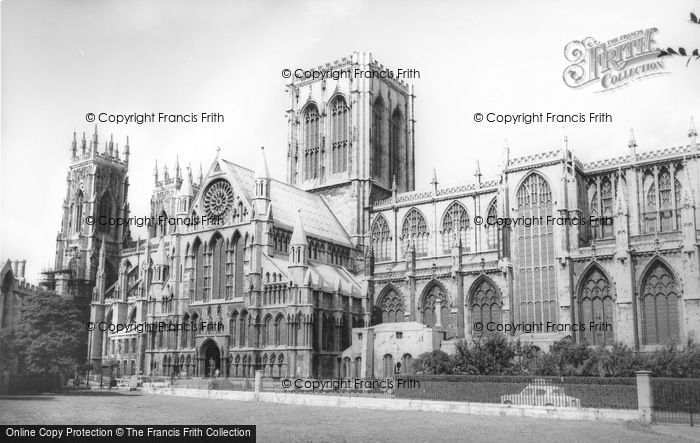 Photo of York, Minster From The South c.1960