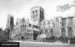 Minster From The South c.1960, York