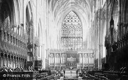 Minster Interior c.1880, York
