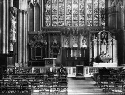 Minster, Lady Chapel 1907, York