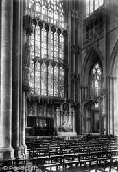 Minster, Lady Chapel 1909, York