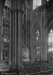 Minster, Lady Chapel 1913, York