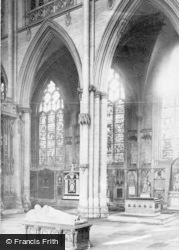 Minster, Lady Chapel c.1880, York
