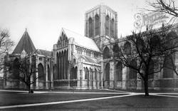 Minster, Lantern Tower And Chapter House c.1880, York