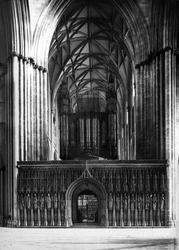 Minster, Nave Choir Screen c.1885, York