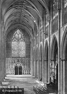 Minster, Nave West c.1862, York