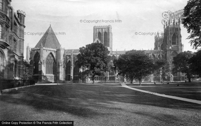 Photo of York, Minster, North Side 1911