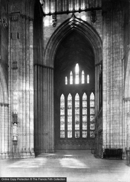 Photo of York, Minster, North Transept 1907