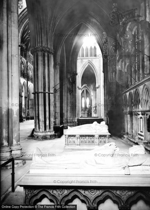 Photo of York, Minster, North Transept 1913