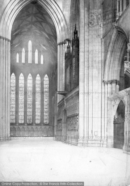 Photo of York, Minster, North Transept c.1885