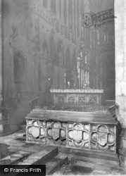 Minster, Scrope's Tomb 1913, York