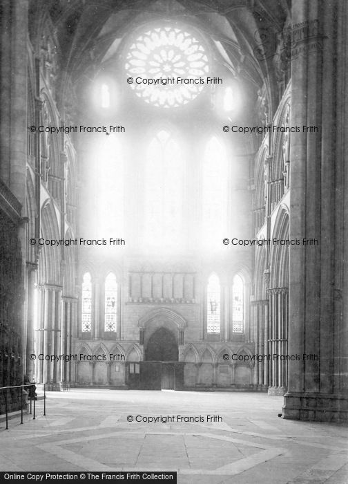 Photo of York, Minster, South Transept c.1885