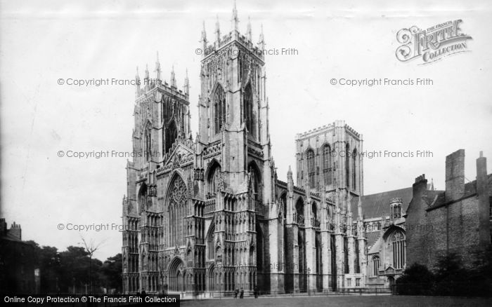 Photo of York, Minster, South West c.1886