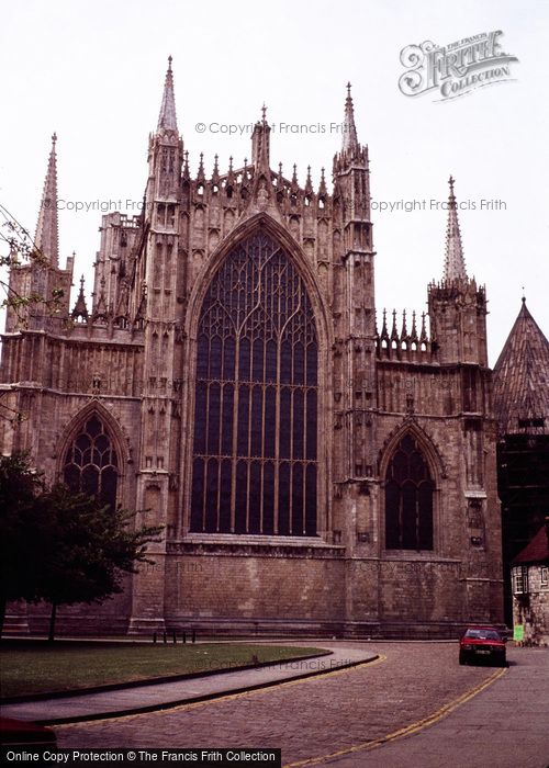 Photo of York, Minster, The Great East Window c.1985