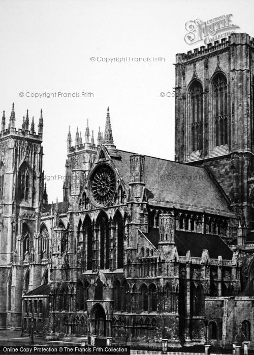 Photo of York, Minster, West Front c.1865