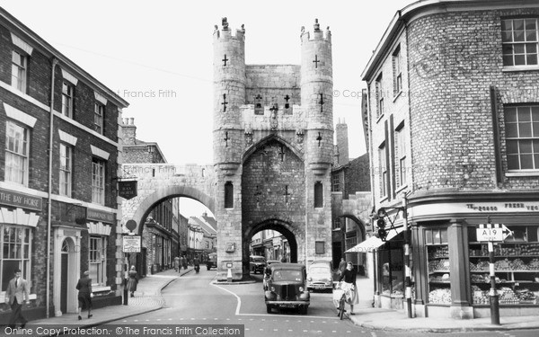 Photo of York, Monk Bar c1960