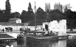 Sailing Barge On The River c.1885, York