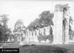 St Mary's Abbey c.1885, York