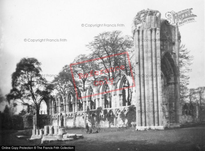 Photo of York, St Mary's Abbey c.1930