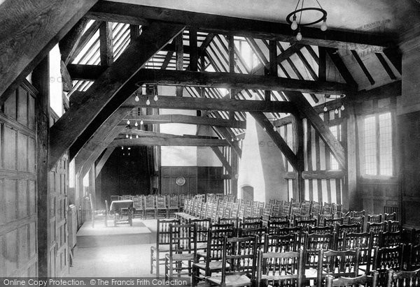 Photo of York, St William's College Interior 1909
