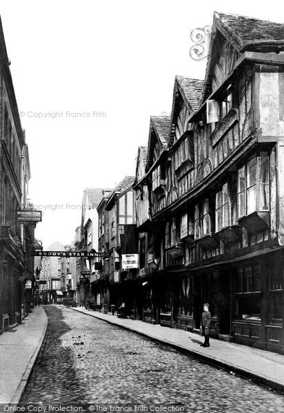 Photo of York, Stonegate 1886