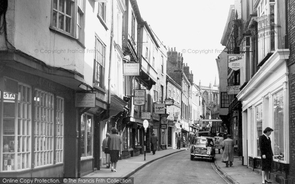 Photo of York, Stonegate 1960