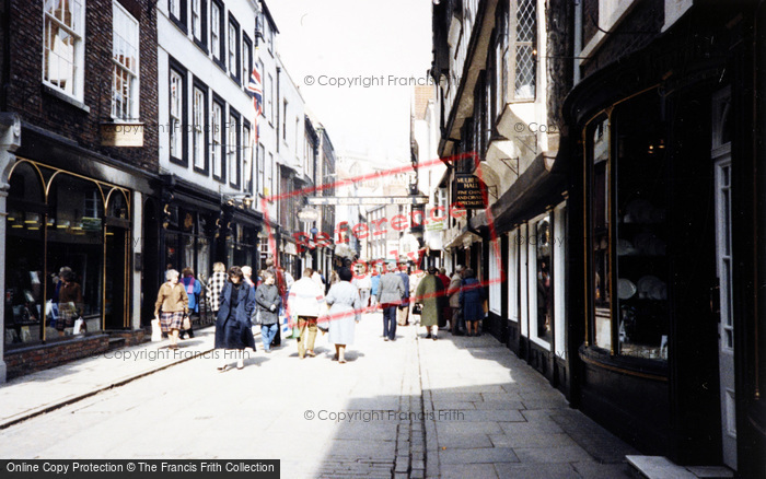 Photo of York, Stonegate 1986