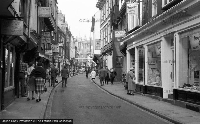 Photo of York, Stonegate c.1959