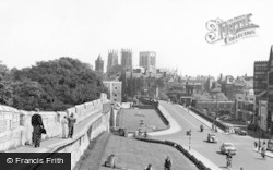 The City Walls c.1960, York