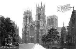 The Minster, From The South West 1909, York