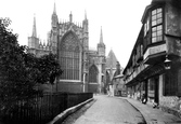 The Minster, The East End And St William's College 1913, York