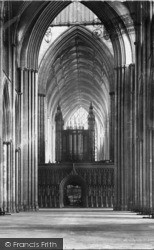 The Minster, The Nave 1907, York