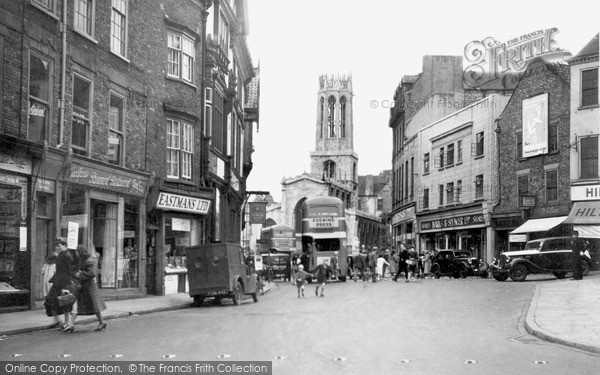 Photo of York, The Pavement c.1950