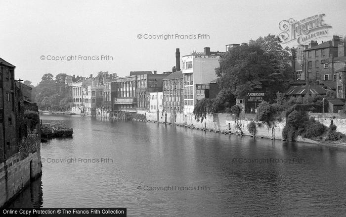 Photo of York, The River Ouse c.1959