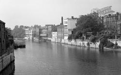 The River Ouse c.1959, York